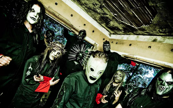 heavy metal industrial metal nu metal music Slipknot HD Desktop Wallpaper | Background Image
