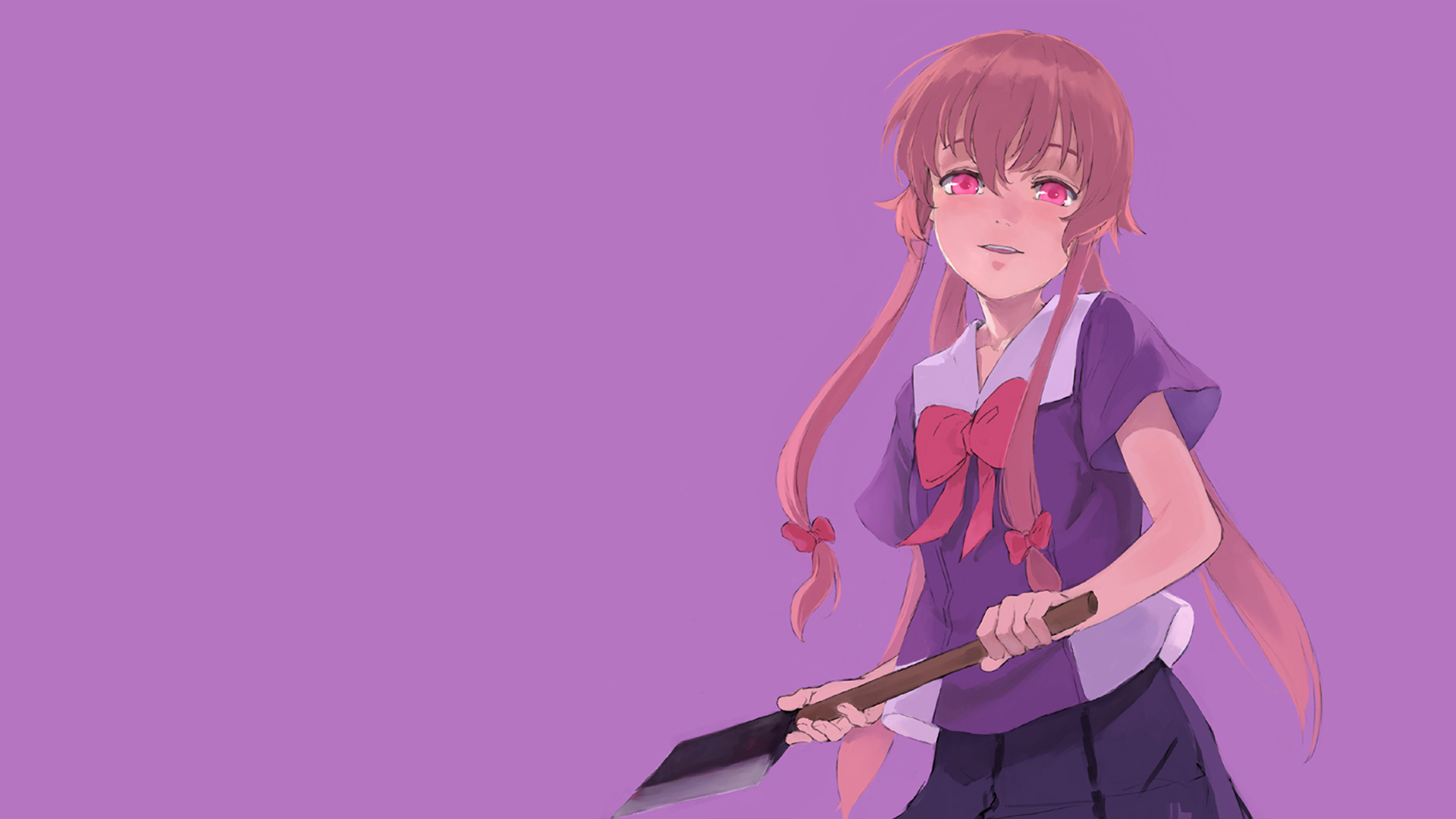Download Yuno Gasai Anime Mirai Nikki HD Wallpaper