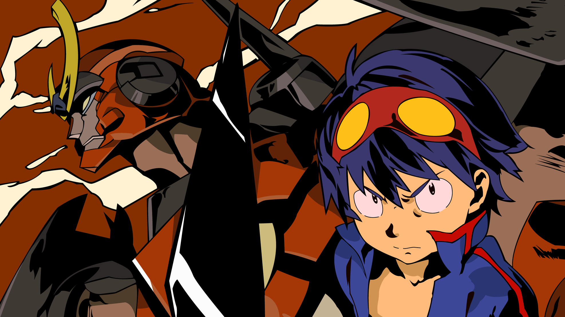 Download Anime Tengen Toppa Gurren Lagann HD Wallpaper