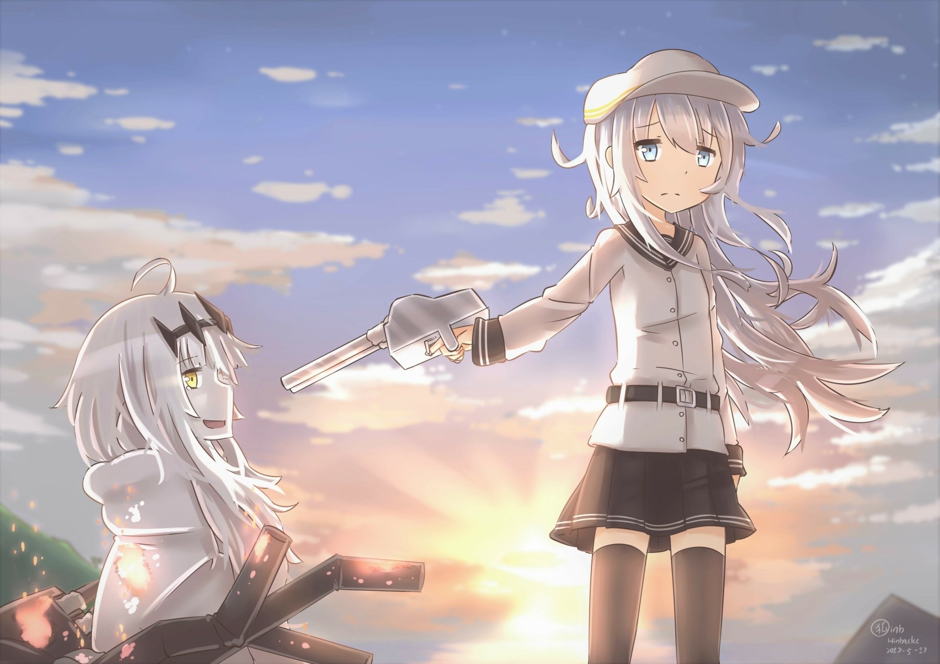 Download Hibiki (Kancolle) Anime Kantai Collection HD Wallpaper