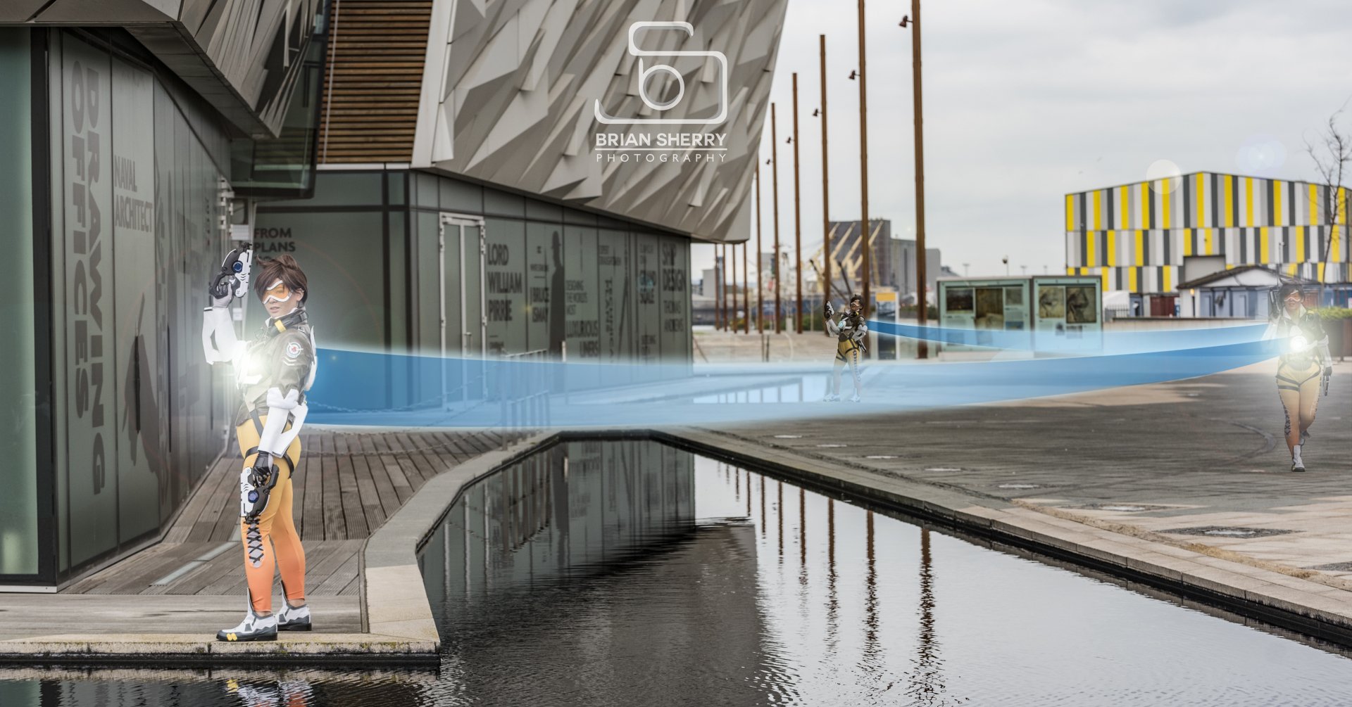 Download Overwatch Tracer (Overwatch) Woman Cosplay 4k Ultra HD Wallpaper by Carmen Hopkins