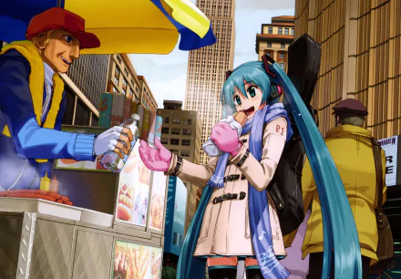 Hatsune Miku Anime Vocaloid HD Desktop Wallpaper | Background Image