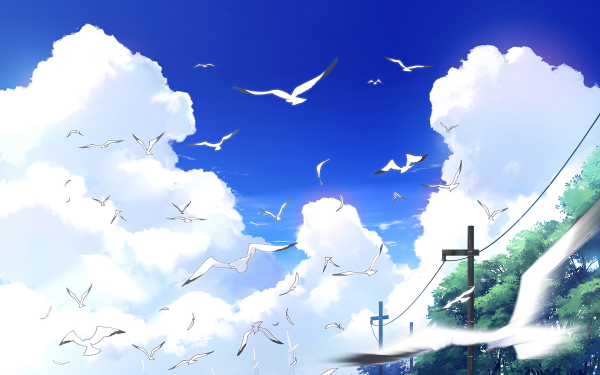 Anime Uchiage Hanabi, Shita kara Miru ka? Yoko kara Miru ka? HD Wallpaper | Background Image