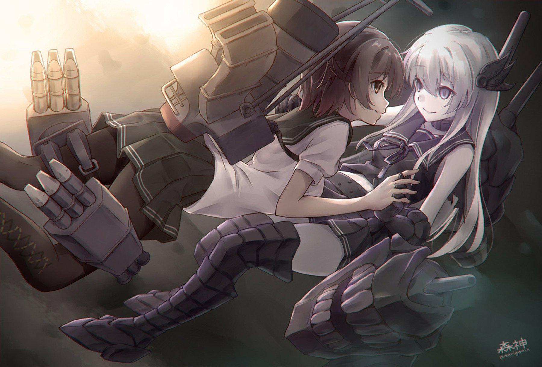 Anime Kantai Collection Wallpaper By 森神 1875