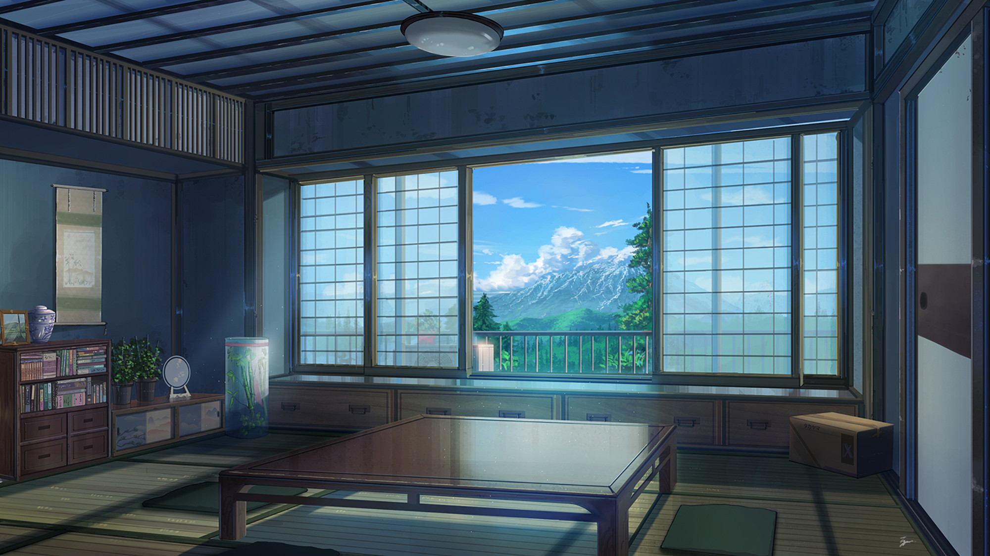 Anime Room HD Wallpaper by NIK