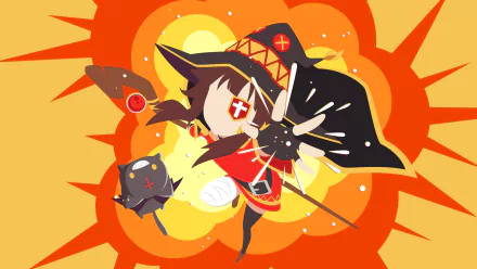  Konosuba - Megumin Chomusuke by Carionto