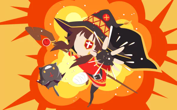  Konosuba - Megumin Chomusuke by Carionto