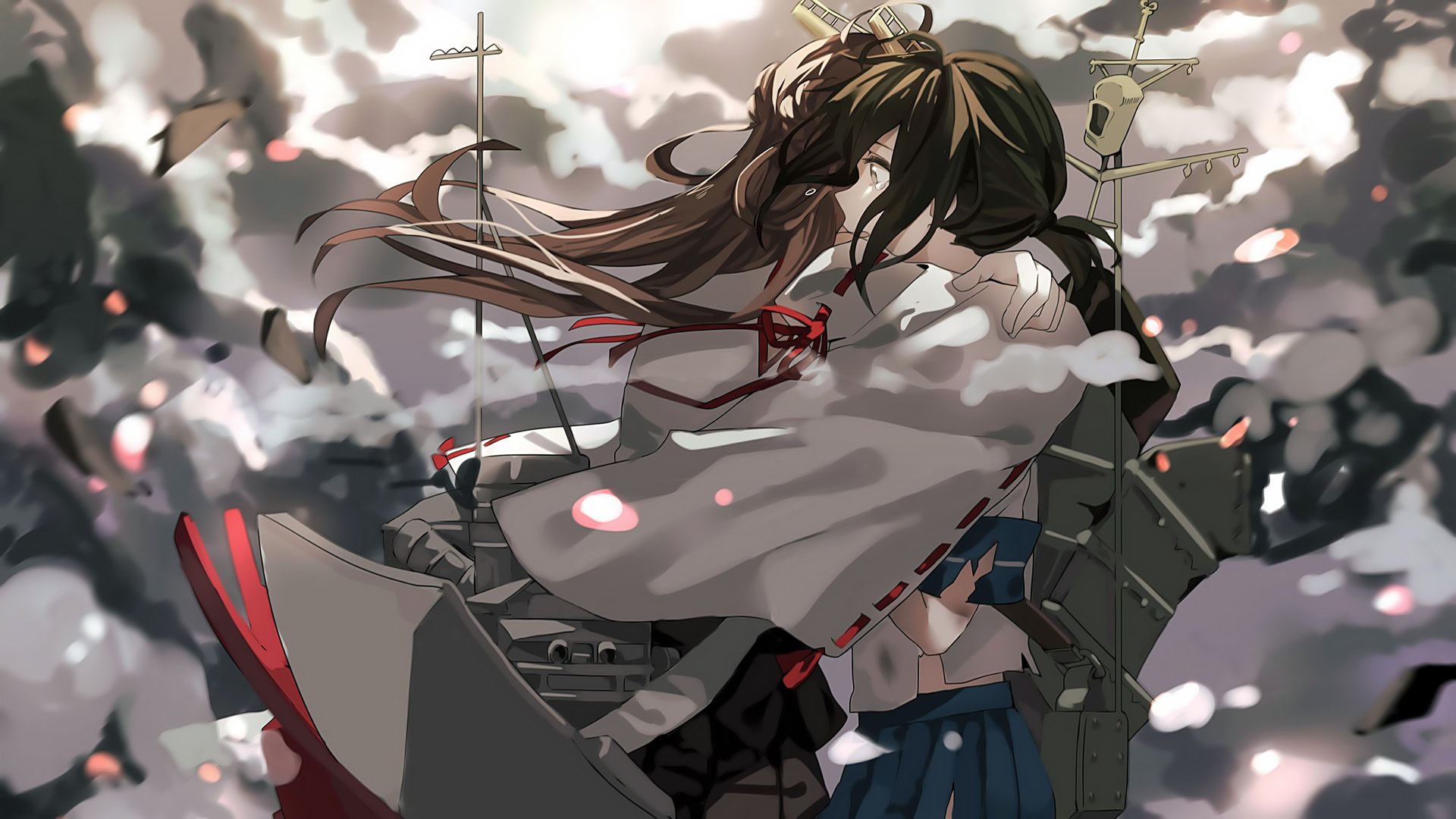 Download Kongou (Kancolle) Fubuki (Kancolle) Anime Kantai Collection HD Wallpaper