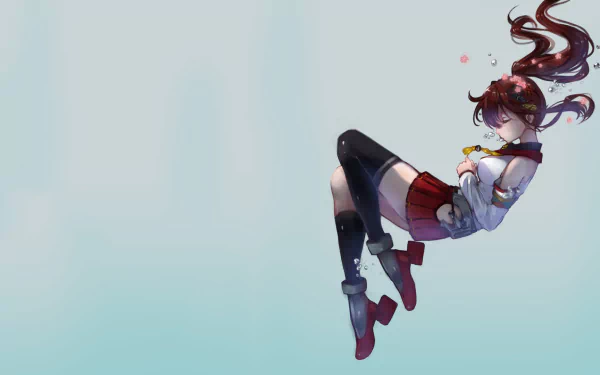 Yamato (Kancolle) Anime Kantai Collection HD Desktop Wallpaper | Background Image