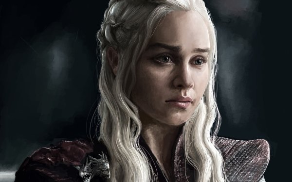 TV Show Game Of Thrones Daenerys Targaryen Emilia Clarke White Hair Face HD Wallpaper | Background Image