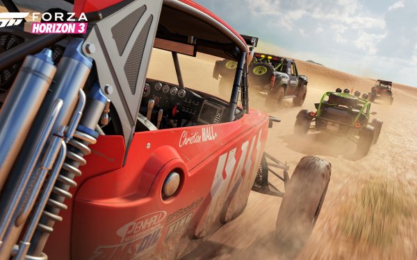 Video Game Forza Horizon 3 Forza Desert Race Dust HD Wallpaper | Background Image