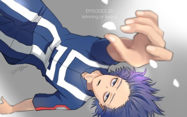 Anime My Hero Academia Hitoshi Shinso Purple Hair Purple Eyes Uniform HD Wallpaper | Background Image