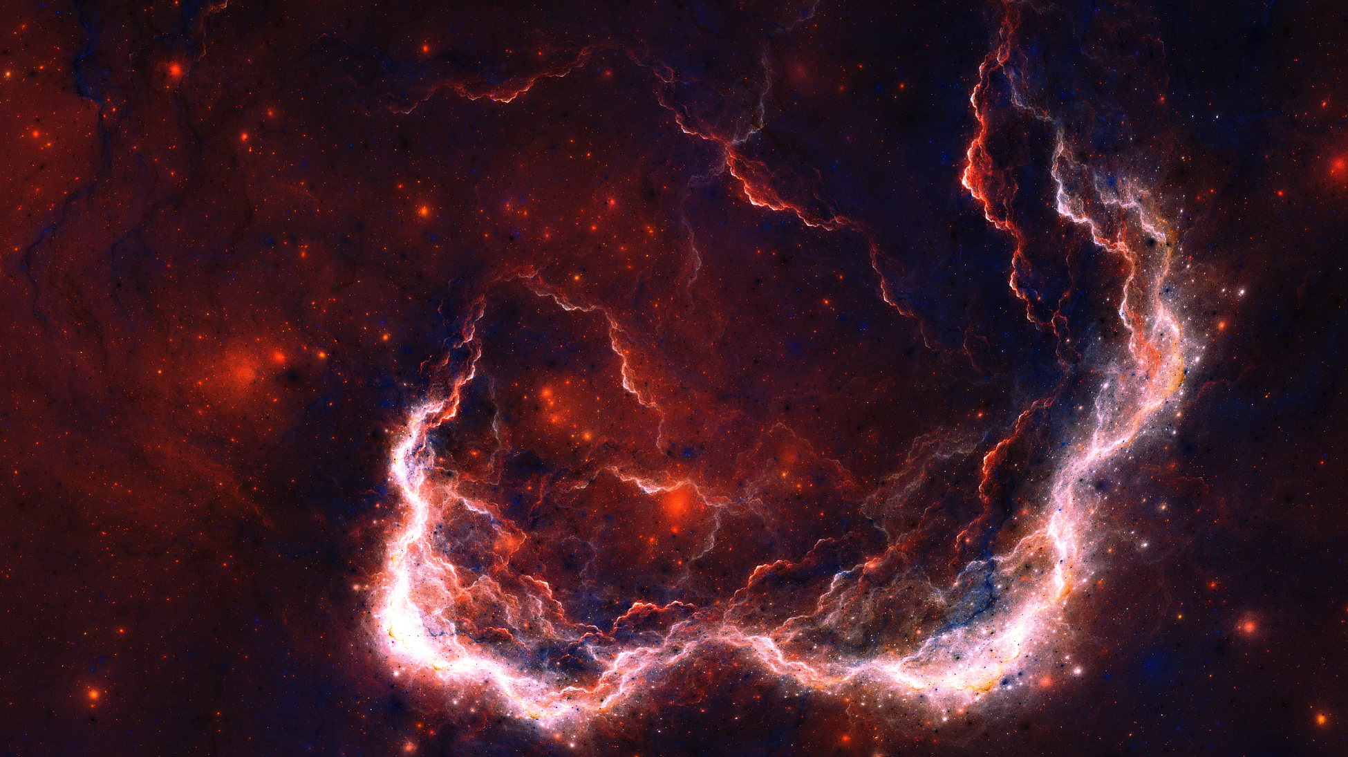 Download Star Space Sci Fi Nebula HD Wallpaper by LukasFractalizator