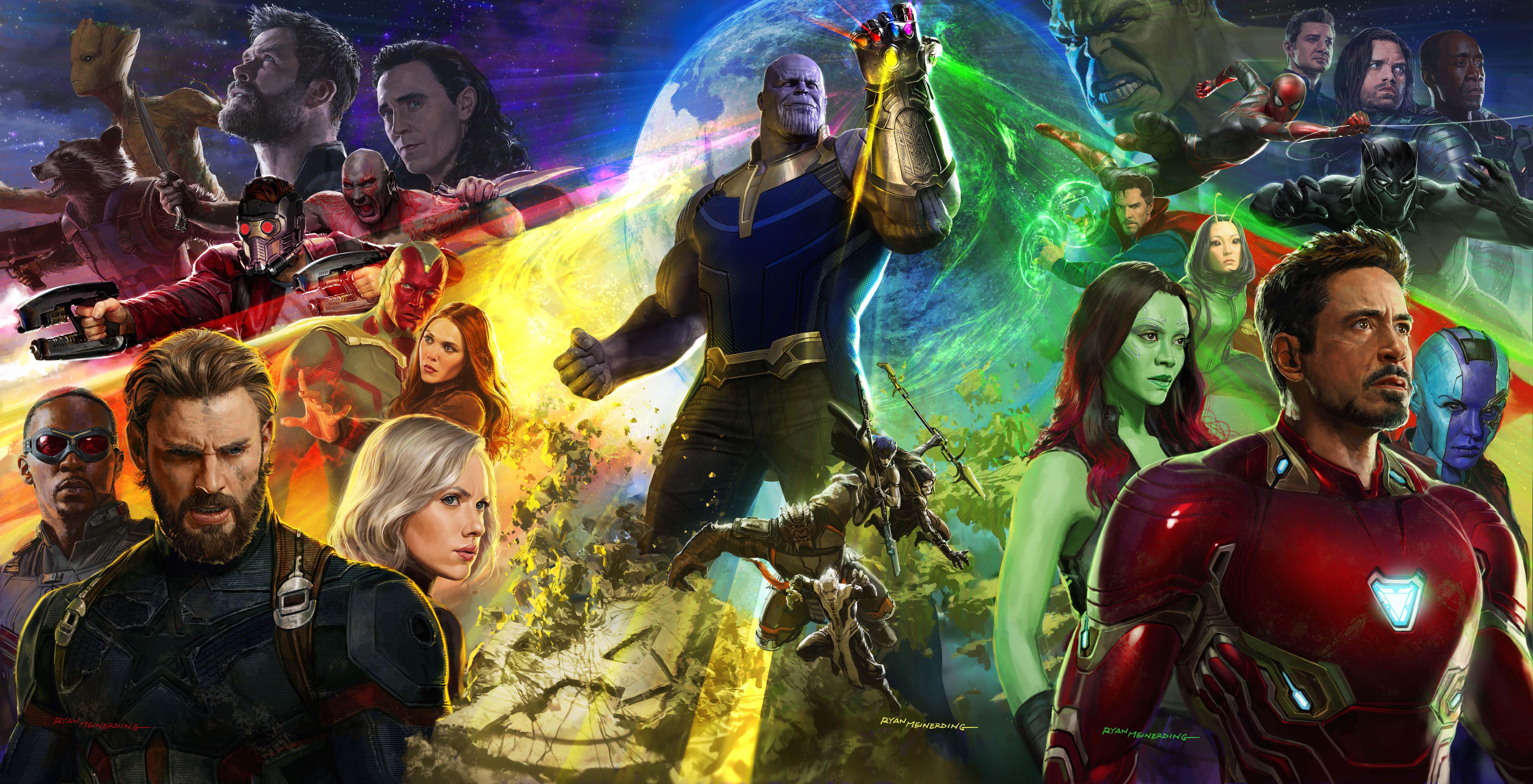 Film Avengers: Infinity War Fond d'écran HD | Image