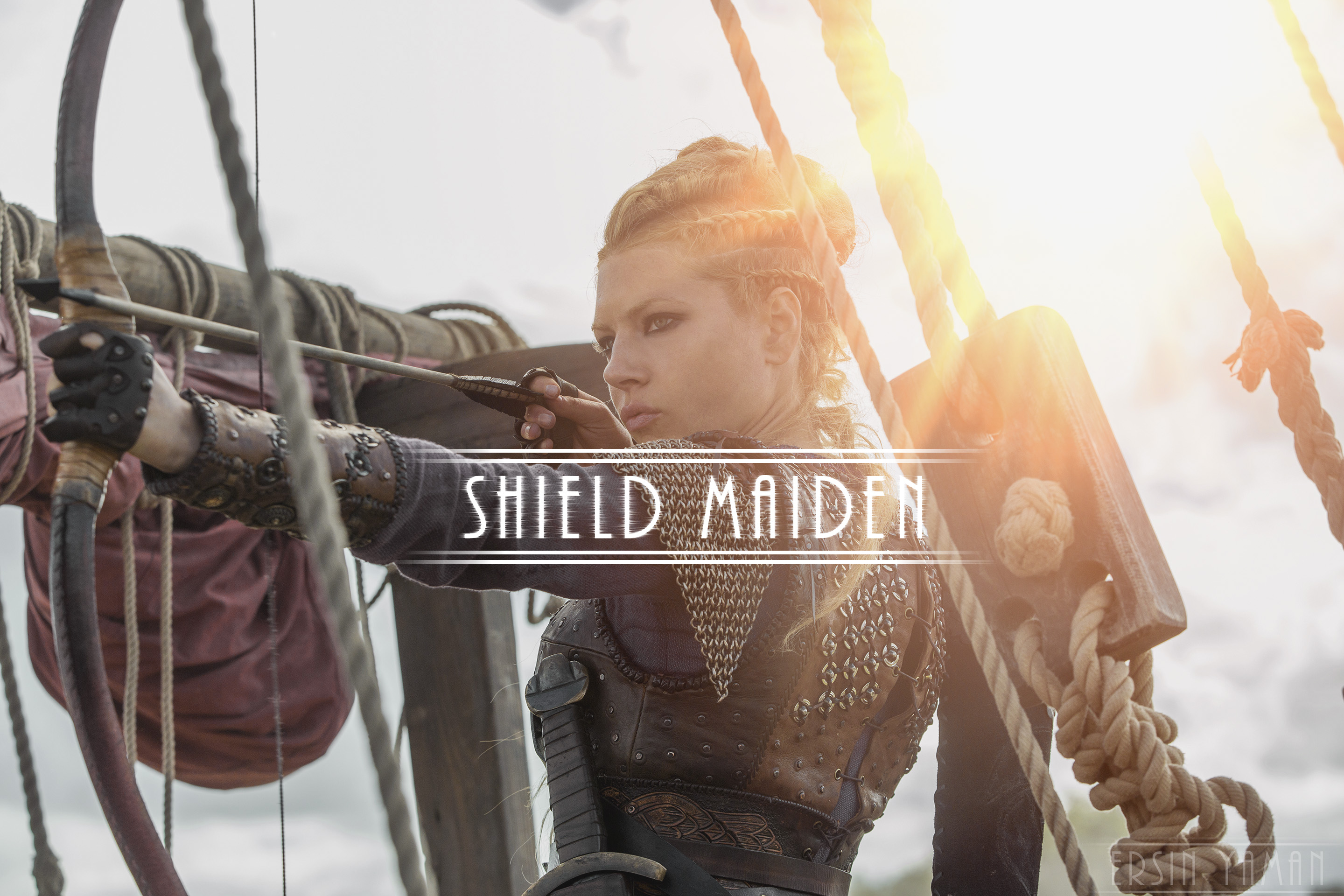 Vikings Lagertha Portrait UHD 4K Wallpaper | Pixelz