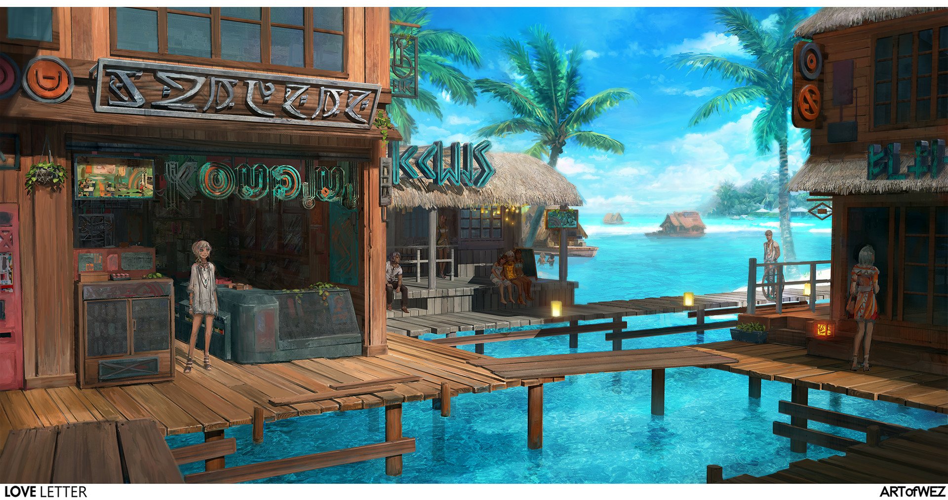 Download Anime Original Wallpaper by Derek Weselake