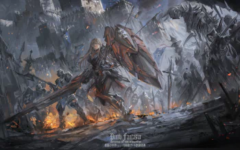 Anime Medieval Knights Wallpaper
