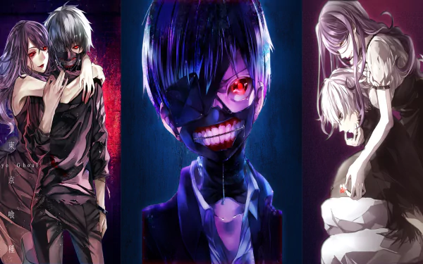 Tokyo Ghoul HD Wallpaper: Ken Kaneki & Rize Kamishiro