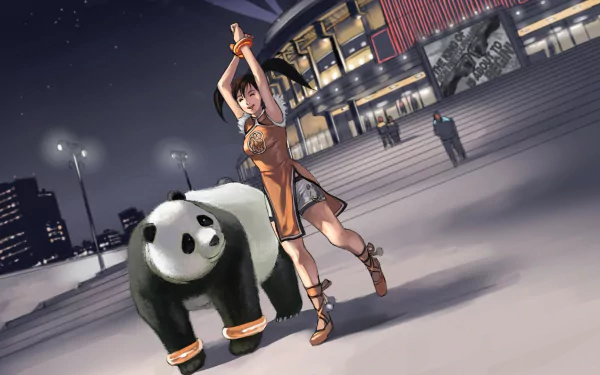 Panda (Tekken) Ling Xiaoyu video game Tekken 7 HD Desktop Wallpaper | Background Image