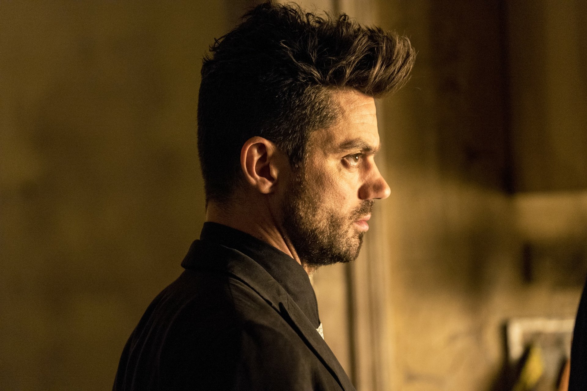 Download Jesse Custer Dominic Cooper TV Show Preacher 4k Ultra HD Wallpaper