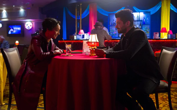 Tulip O'Hare Ruth Negga Dominic Cooper Jesse Custer TV Show preacher HD Desktop Wallpaper | Background Image