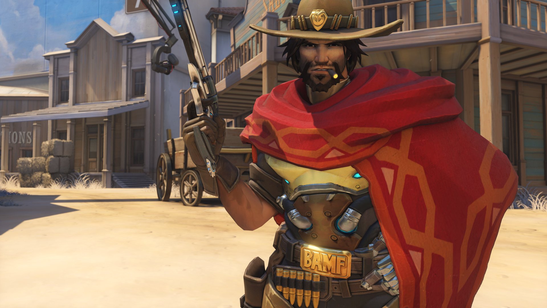 Download McCree (Overwatch) Jesse McCree Video Game Overwatch 4k Ultra HD Wallpaper