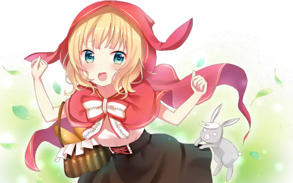 Sharo Kirima Anime Is the Order a Rabbit HD Desktop Wallpaper | Background Image