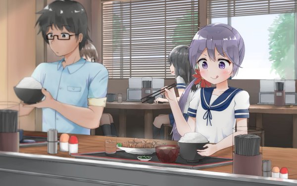 Anime Kantai Collection Akebono HD Wallpaper | Background Image