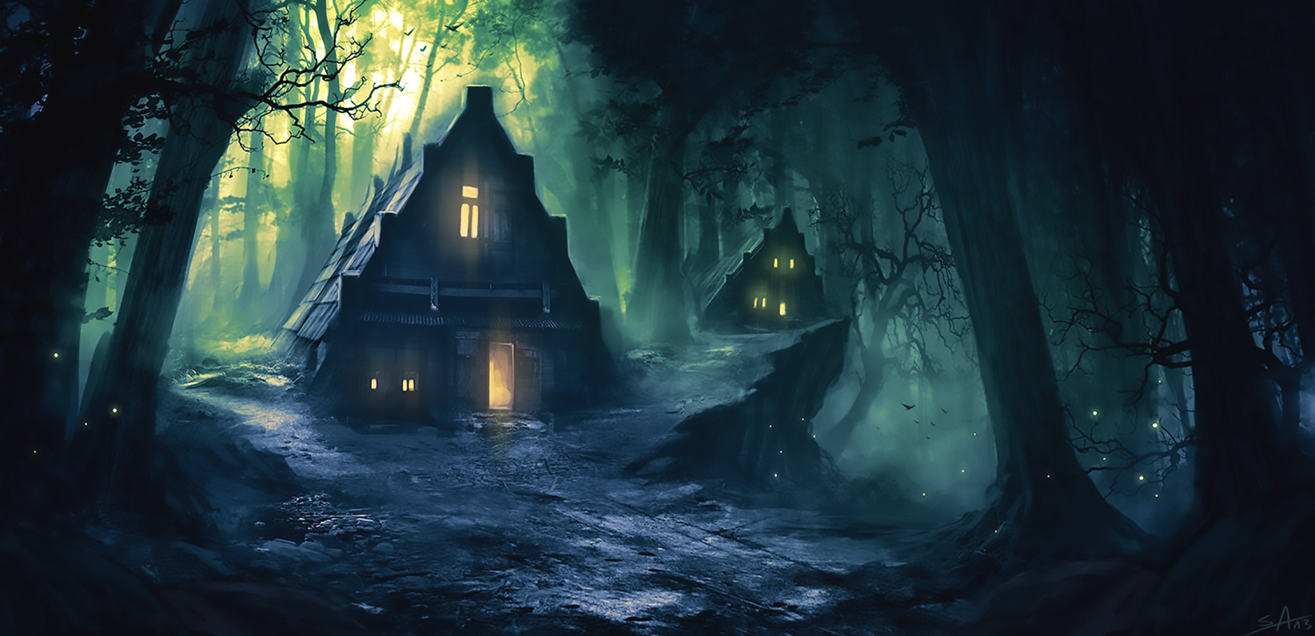 Download Forest Fantasy House Wallpaper by Shahab Alizadeh