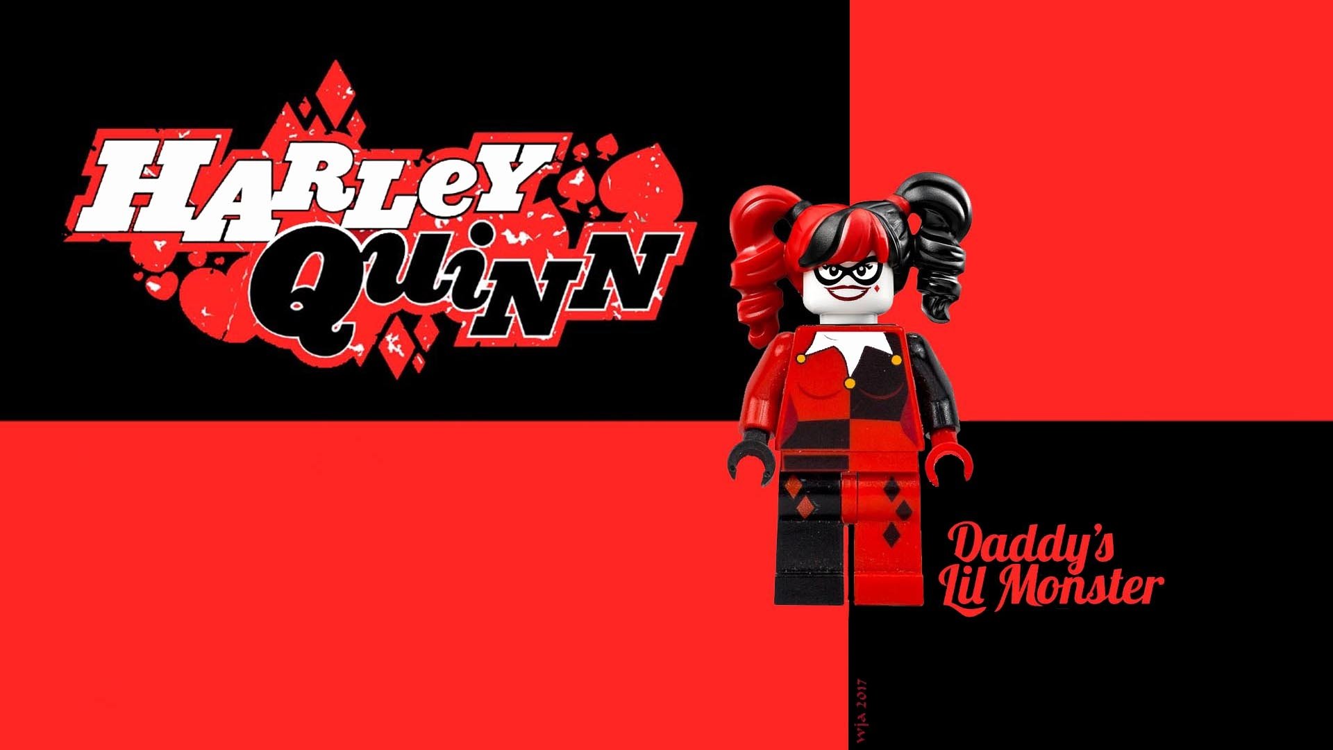 LEGO Harley Quinn by nzWarwick