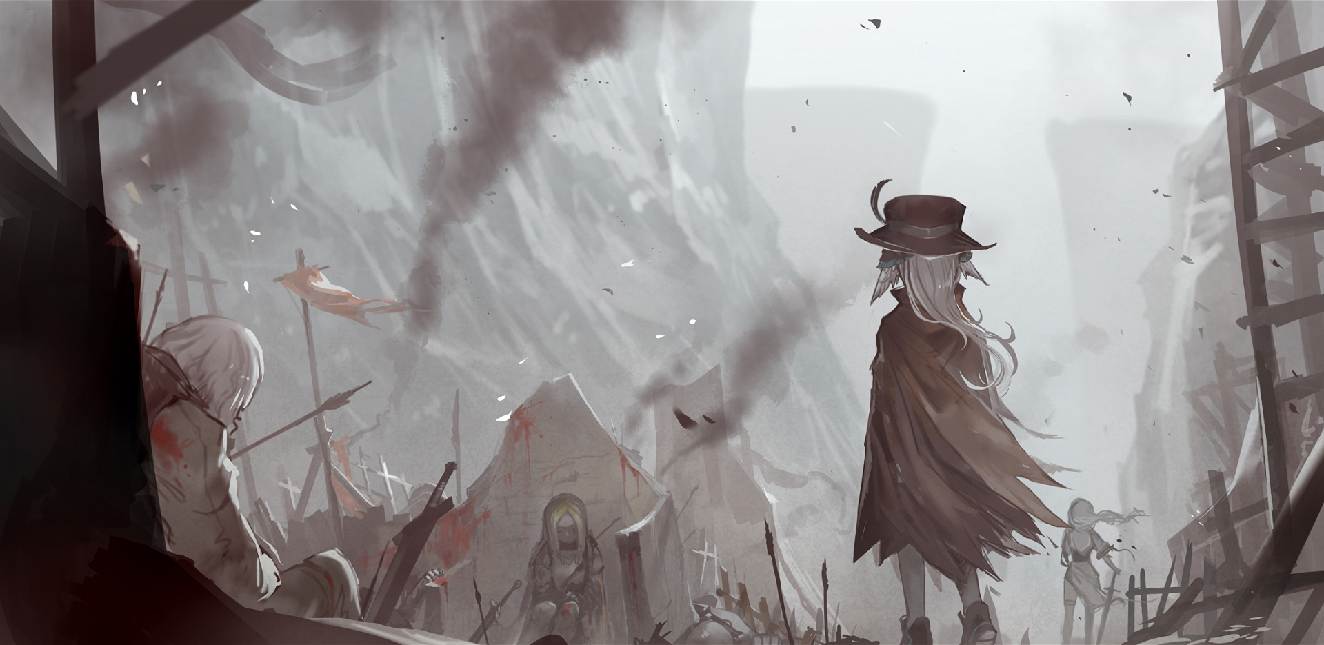 Download Anime Pixiv Fantasia RD HD Wallpaper