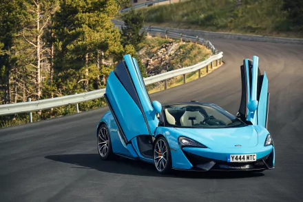 supercar car McLaren vehicle McLaren 570S HD Desktop Wallpaper | Background Image