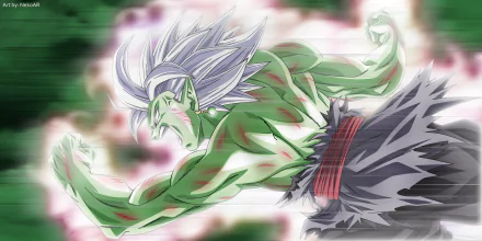 HD desktop wallpaper featuring Zamasu from Dragon Ball Super in an intense, action-packed scene with a dynamic background.