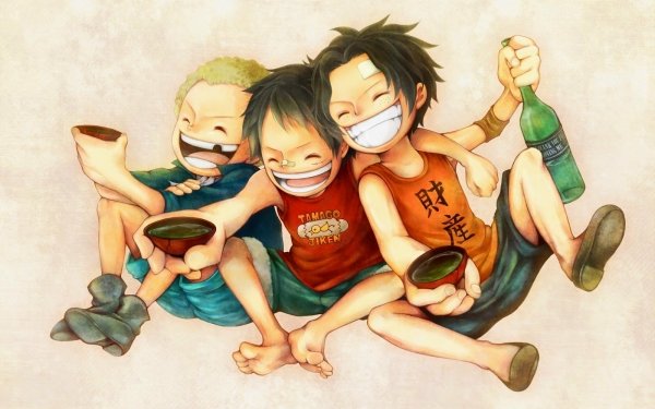 Anime One Piece Monkey D. Luffy Sabo Portgas D. Ace HD Wallpaper | Background Image