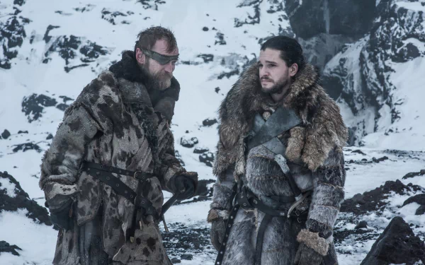 Kit Harington Richard Dormer Jon Snow Beric Dondarrion TV Show Game Of Thrones HD Desktop Wallpaper | Background Image