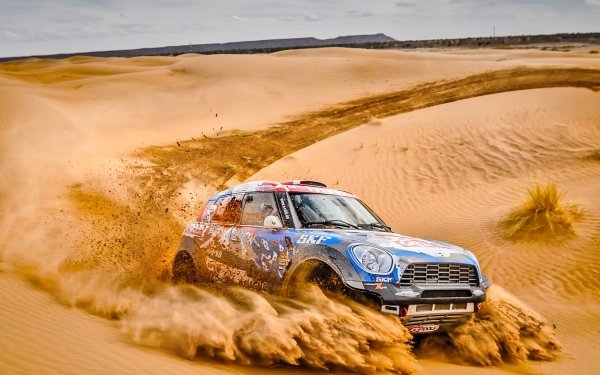 Sports Rallying Car Vehicle Desert Dune Sand HD Wallpaper | Background Image