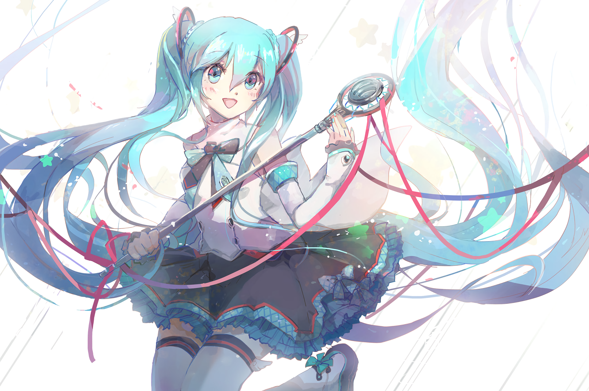 Download Hatsune Miku Anime Vocaloid HD Wallpaper