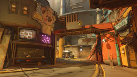 Junkertown (Overwatch) video game Overwatch HD Desktop Wallpaper | Background Image