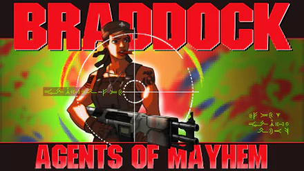 video game Agents of Mayhem HD Desktop Wallpaper | Background Image