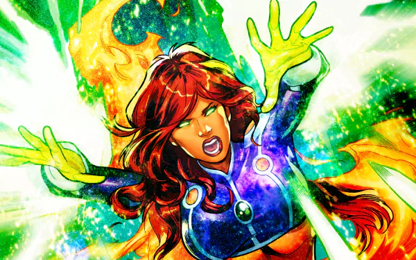DC Comics Starfire (DC Comics) Comic HD Desktop Wallpaper | Background Image