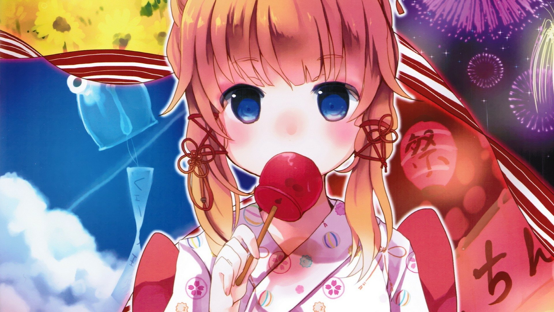 Download Suwako Moriya Summer Anime Touhou Anime Summer HD Wallpaper