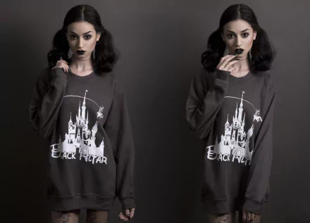 gothic model woman Felice Fawn HD Desktop Wallpaper | Background Image