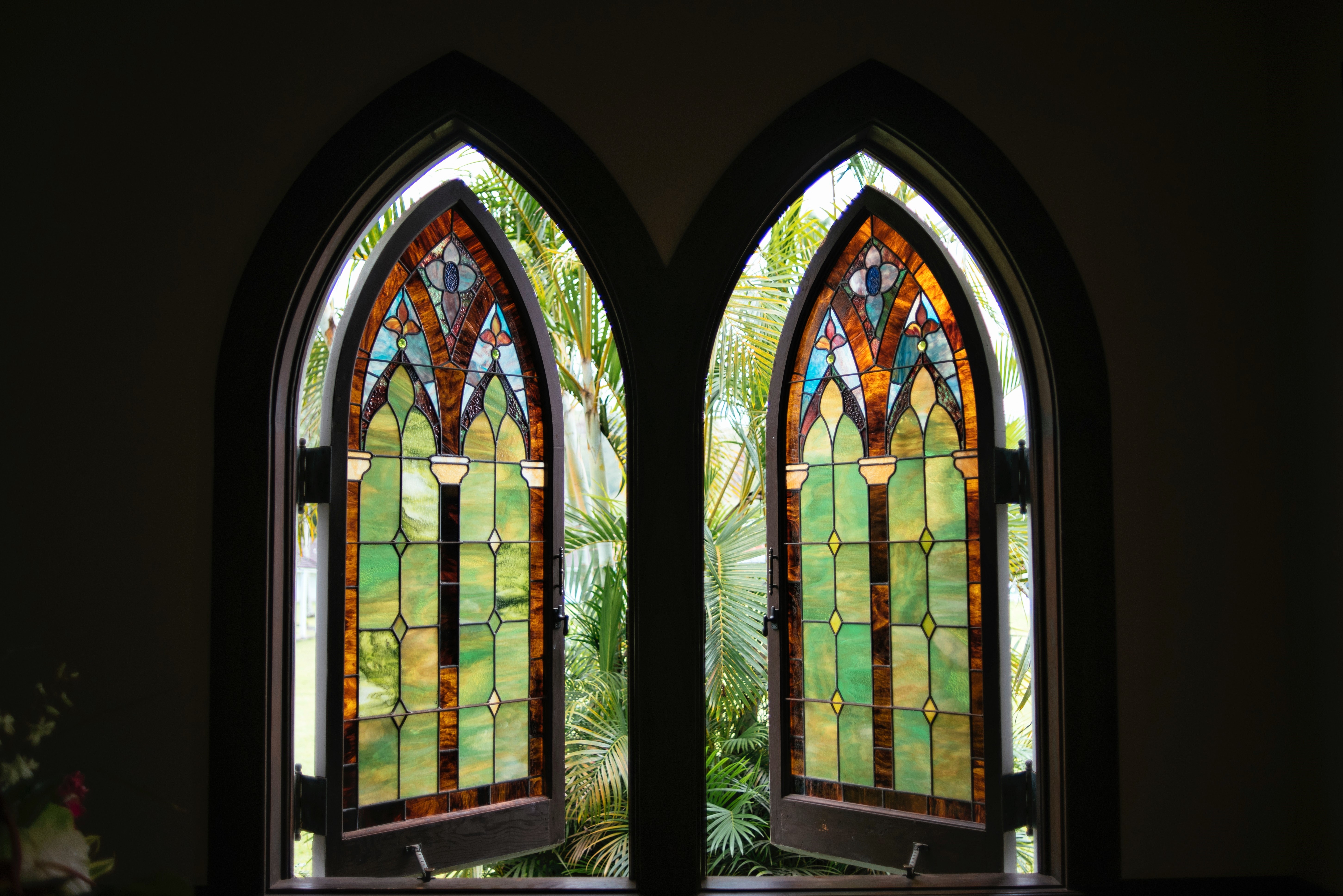 Stained Glass Church Windows by Stephanie Krist