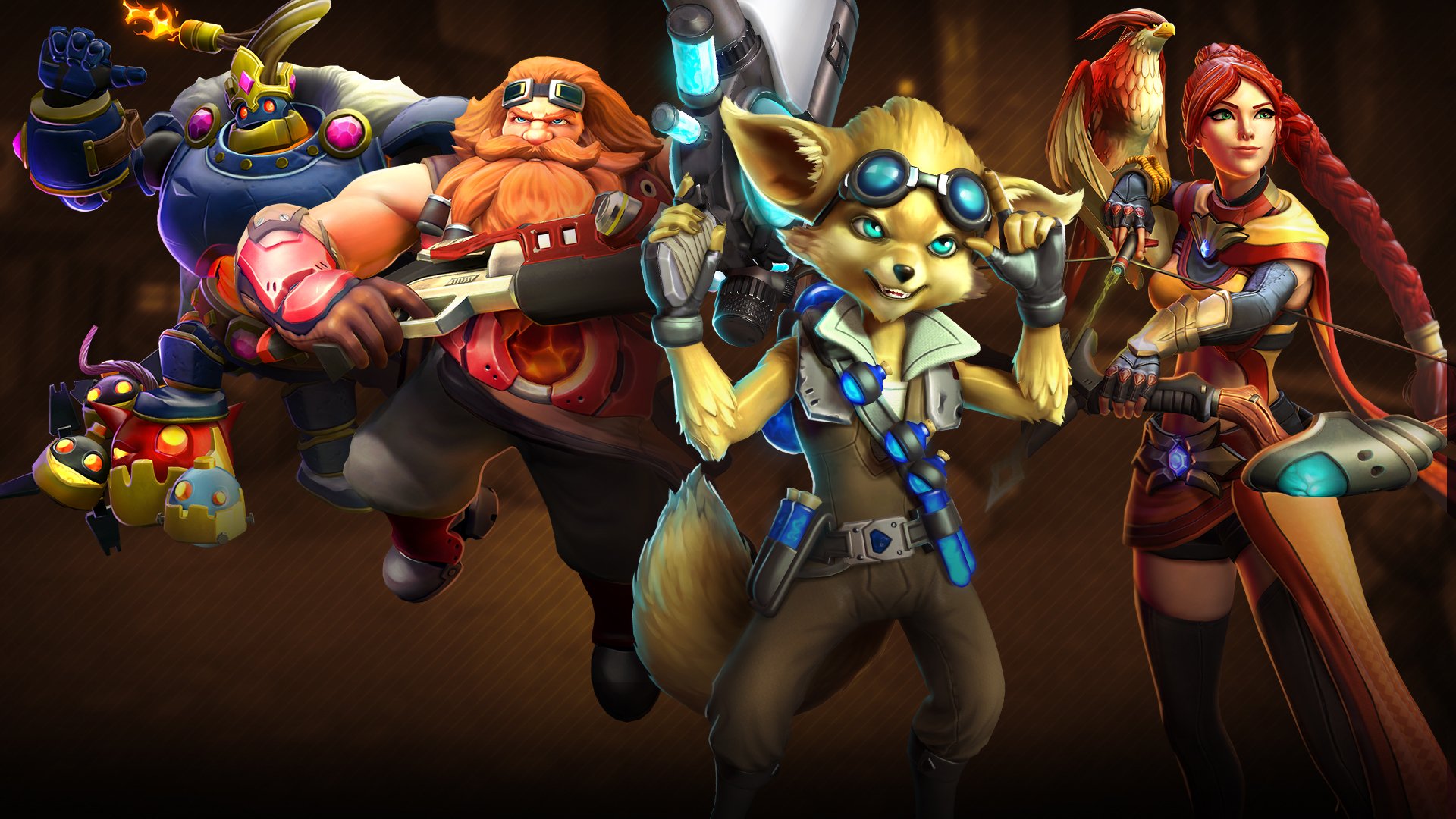 Video Game Paladins Champions Crew On Clouds