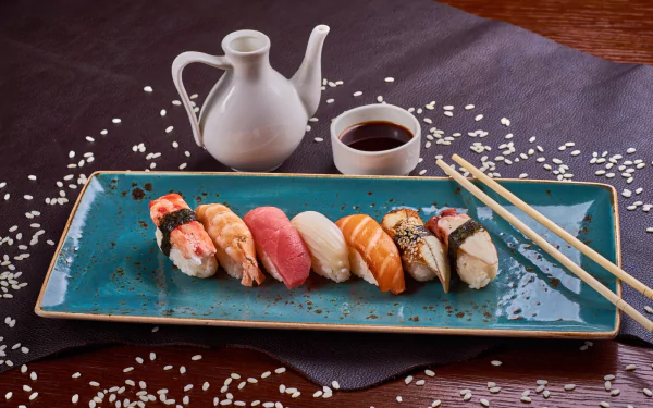 rice fish sake still life seafood food sushi HD Desktop Wallpaper | Background Image
