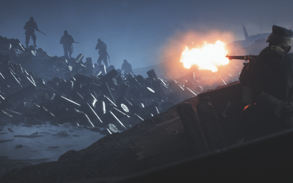Video Game Battlefield 1 Battlefield Soldier Night HD Wallpaper | Background Image