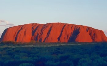 Kata Tjuta (The Olgas) at Sunset, Uluru-Kata Tjuta National Park, Australia скачать