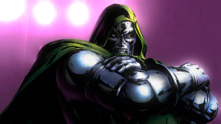Comic Doctor Doom HD Desktop Wallpaper | Background Image