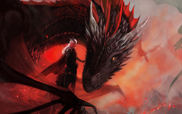 TV Show Game Of Thrones Dragon Daenerys Targaryen White Hair Armor HD Wallpaper | Background Image