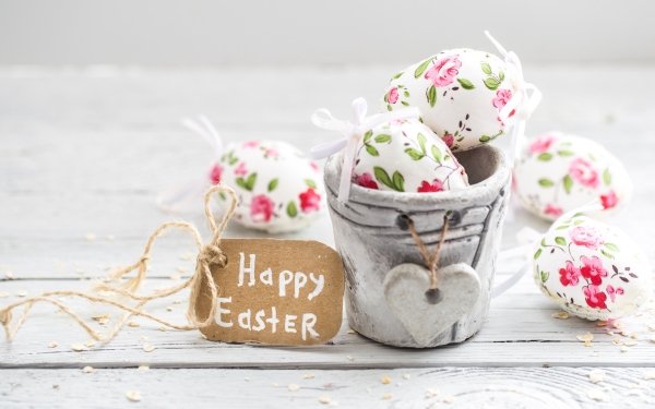 Holiday Easter Still Life Happy Easter Easter Egg HD Wallpaper | Background Image